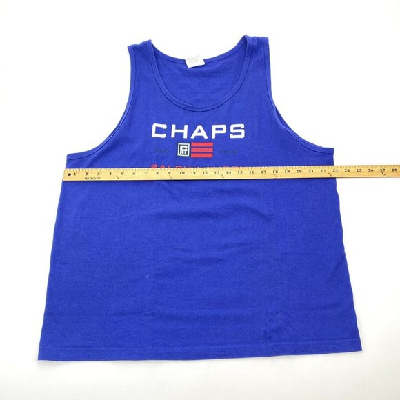 Vintage 90s Chaps Ralph Lauren Mens Tank Top - Picture 3 of 5